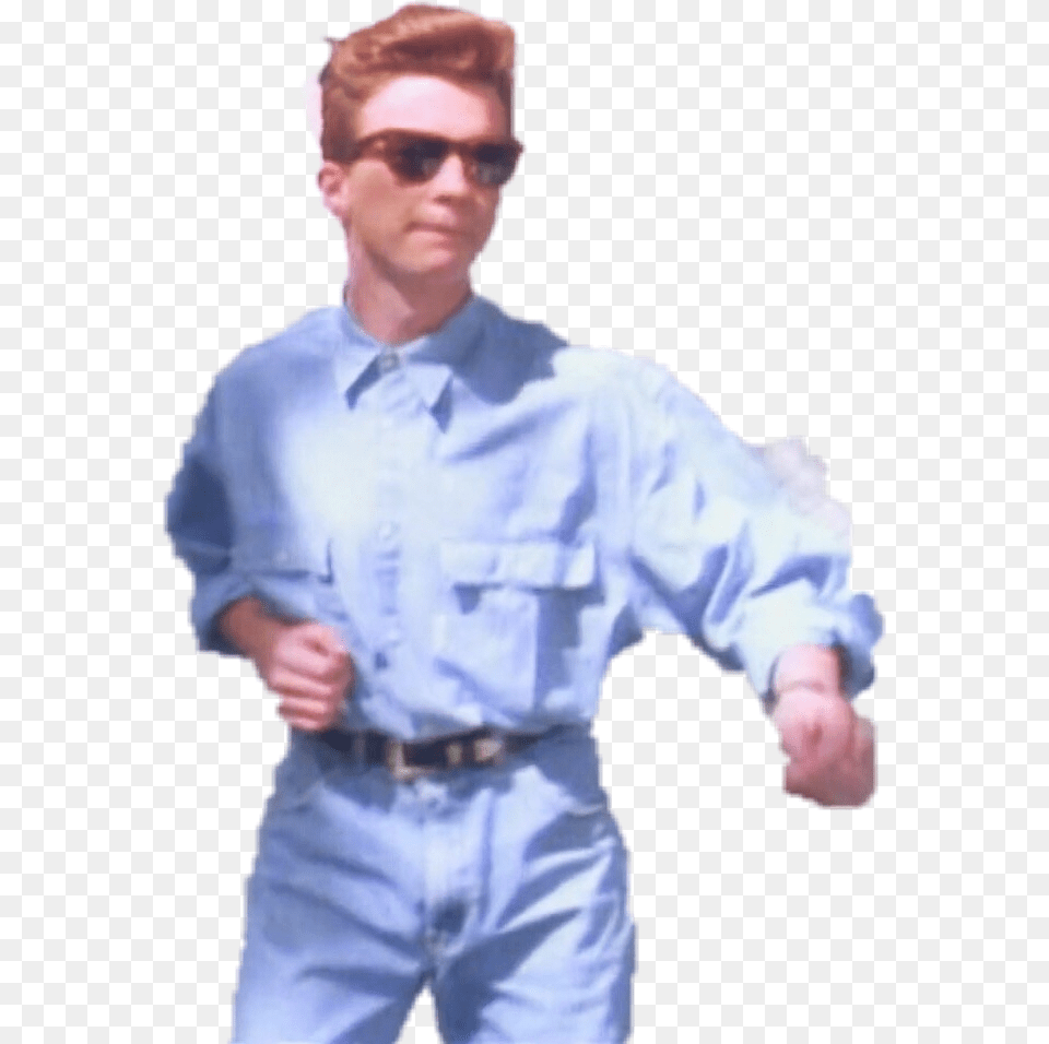 Rick Astley Transparent, Clothing, Shirt, Pants, Male Free Png Download
