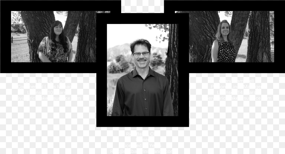Rick Baker Team Monochrome, Adult, Tree, Portrait, Plant Png