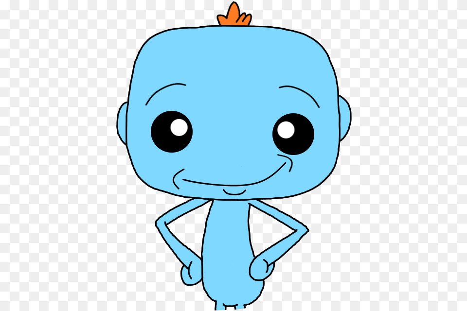 Rick Drawing Pop Art Meeseeks And Destroy, Alien, Baby, Person, Cartoon Free Png