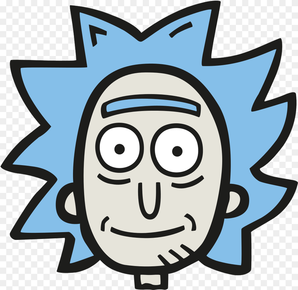 Rick Et Morty Rick Fan Art Rick Icon, Face, Head, Person, Sticker Png Image