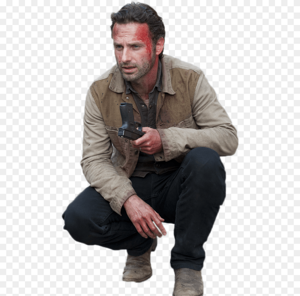 Rick Grimes Walking Dead, Finger, Body Part, Clothing, Photography Free Png
