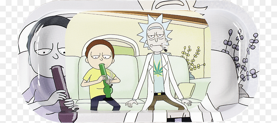 Rick Morty Smoke Weed, Baby, Person, Book, Comics Png Image