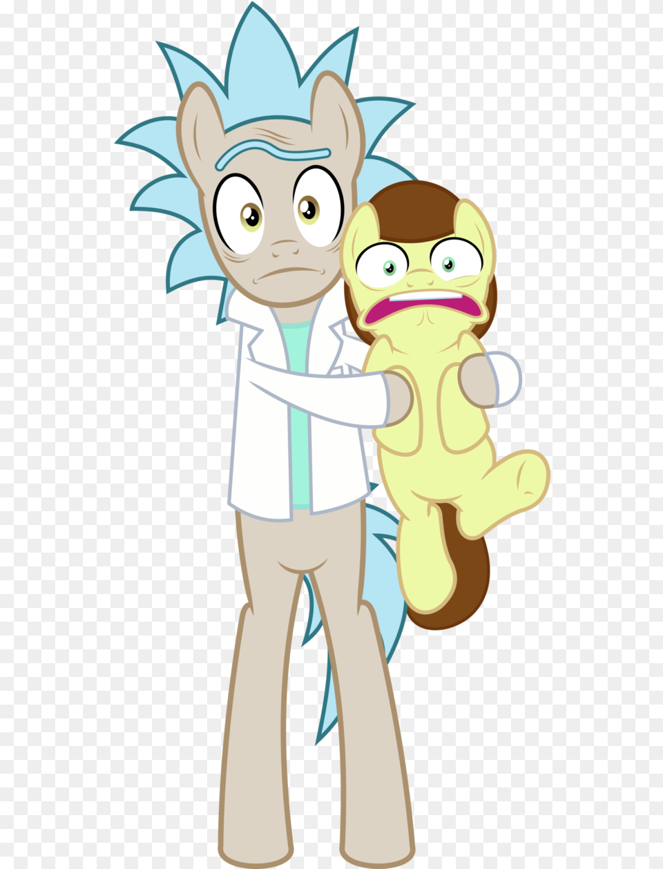 Rick My Little Pony, Person, Face, Head, Baby Free Png Download