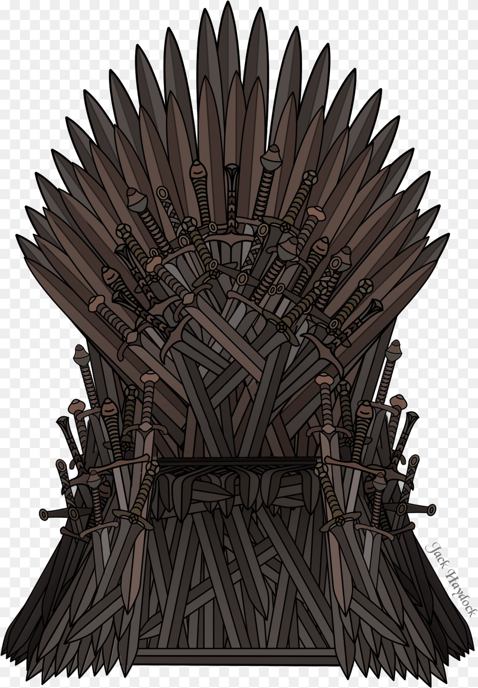 Rick Of Thrones Throne, Furniture Free Transparent Png