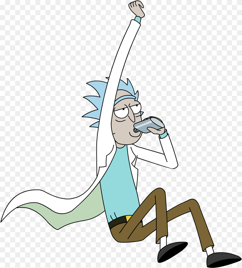 Rick Rick And Morty, Person, Cartoon, Book, Comics Png