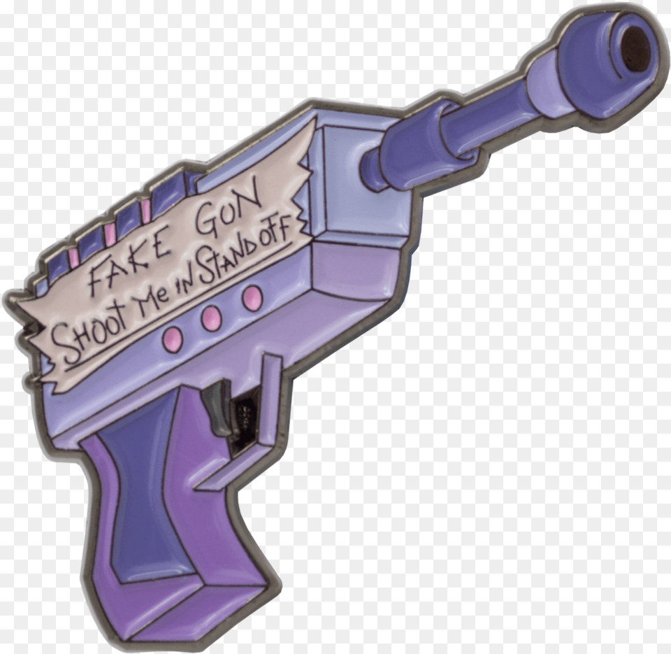 Rick Rick And Morty Lapel Pin, Firearm, Gun, Rifle, Weapon Png Image