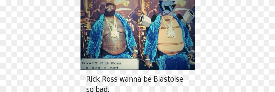 Rick Ross Is Evolving Rick Ross Funny Rick Ross Meme, Person, Clothing, Costume, Woman Free Png