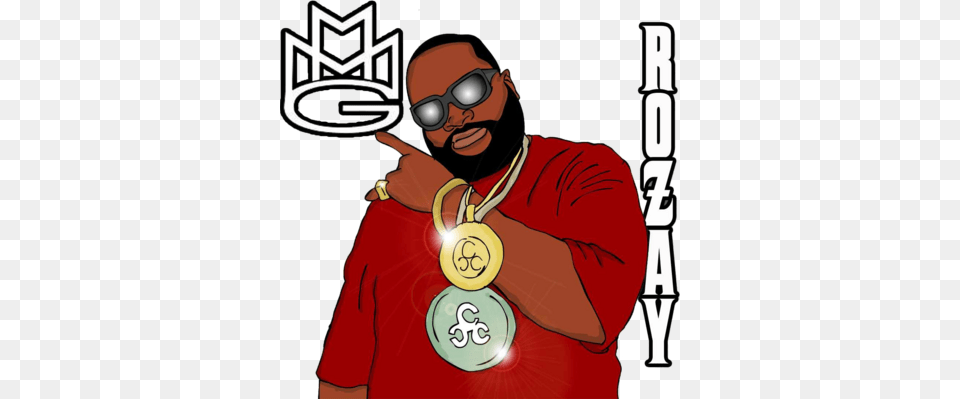 Rick Ross Psd Rick Ross, Gold, Adult, Female, Person Free Transparent Png