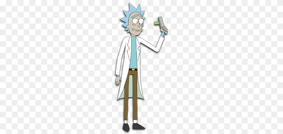 Rick Sanchez, Book, Clothing, Coat, Comics Free Png