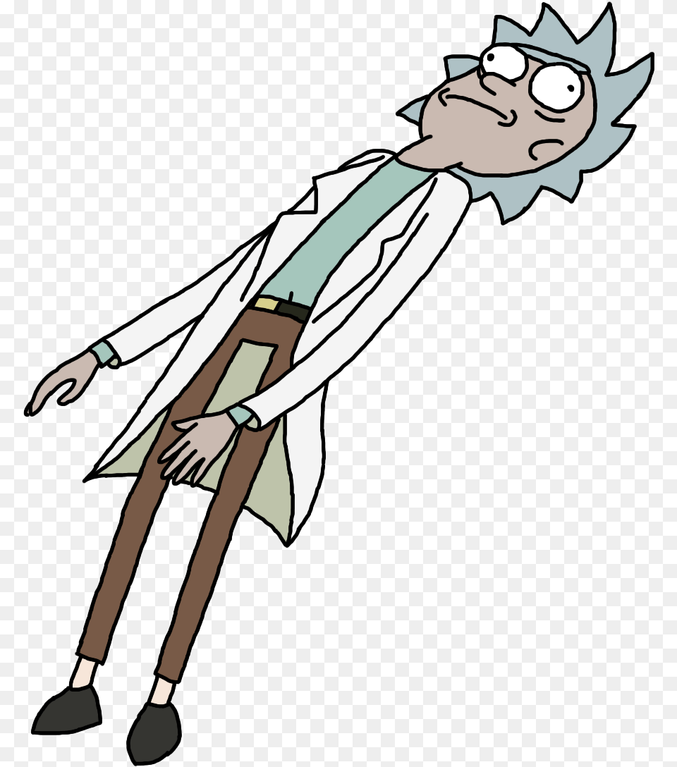 Rick Sanchez, Person, Face, Head, Book Free Png