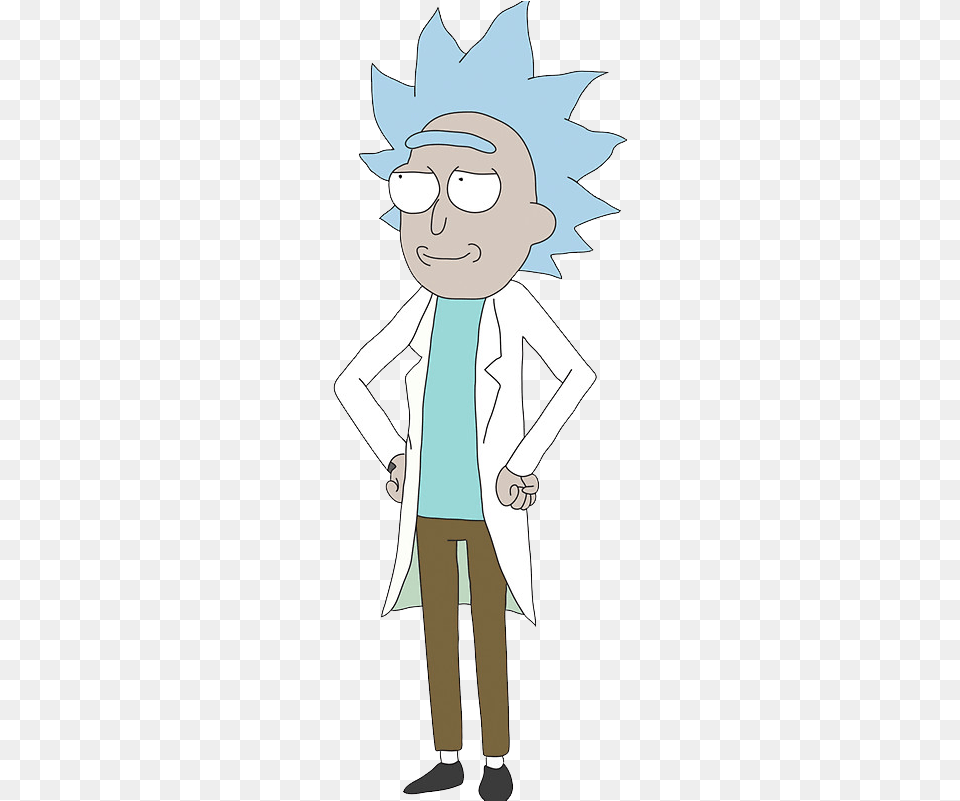 Rick Sanchez Head, Book, Comics, Publication, Person Free Png