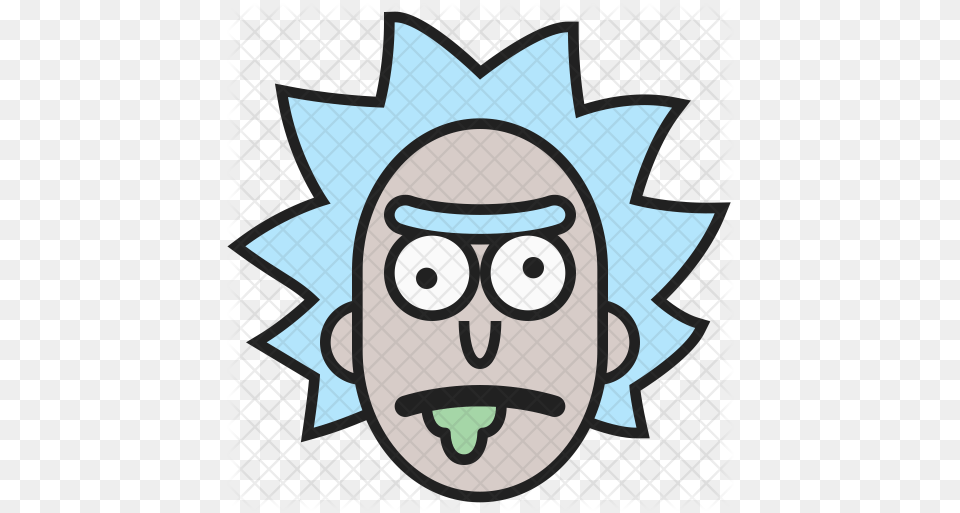 Rick Sanchez Icon Rick Sanchez Icon, Sticker, Photography, Art, Face Free Png Download