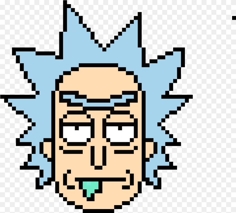 Rick Sanchez Rick Sanchez Pixel Art Maker Rick And Morty Pixel Art, Photography, Qr Code, Outdoors Free Transparent Png