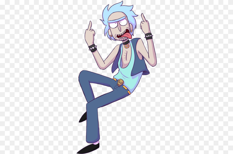 Rick Sanchez Rockero, Book, Publication, Comics, Adult Free Png