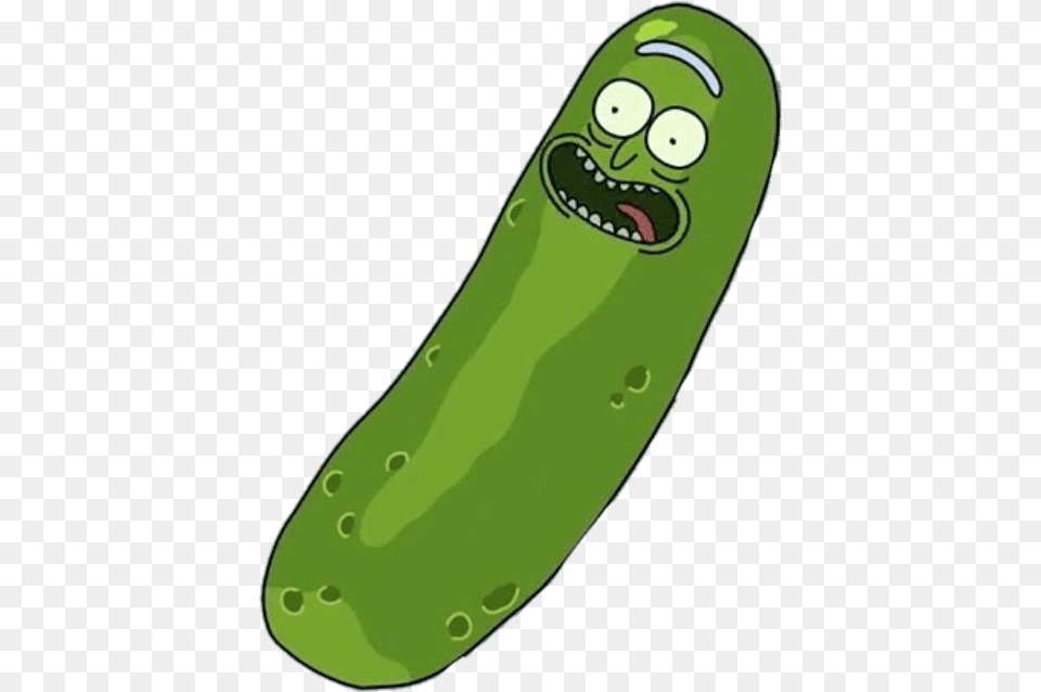 Rickandmorty Picklerick1500 Gif Pickle Rick Discord Emoji, Vegetable, Produce, Plant, Food Png