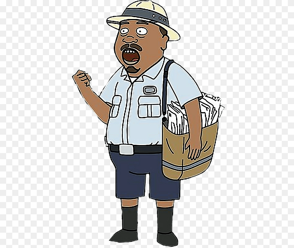 Rickandmorty Rickandmorty4life Myman Mailman Mail Rick And Morty Mailman My Man, Boy, Person, Child, Male Png Image