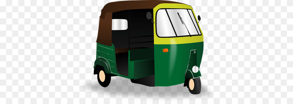 Rickshaw Caravan, Transportation, Van, Vehicle Free Png Download