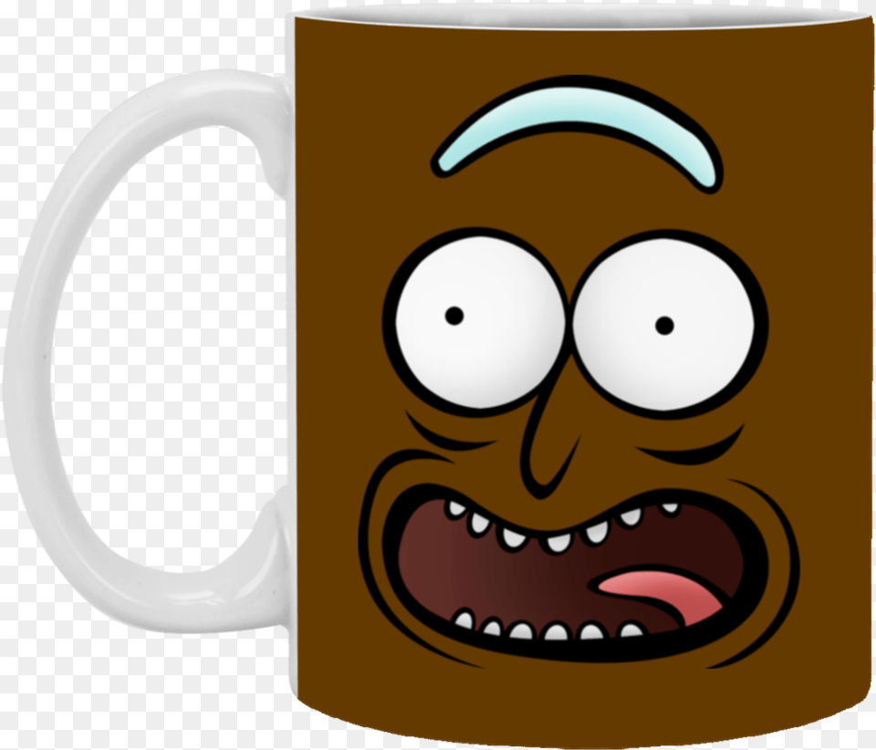 Rickz Pickles Funny Face Emoji Rick Mug Cup Gift, Beverage, Coffee, Coffee Cup, Baby Png