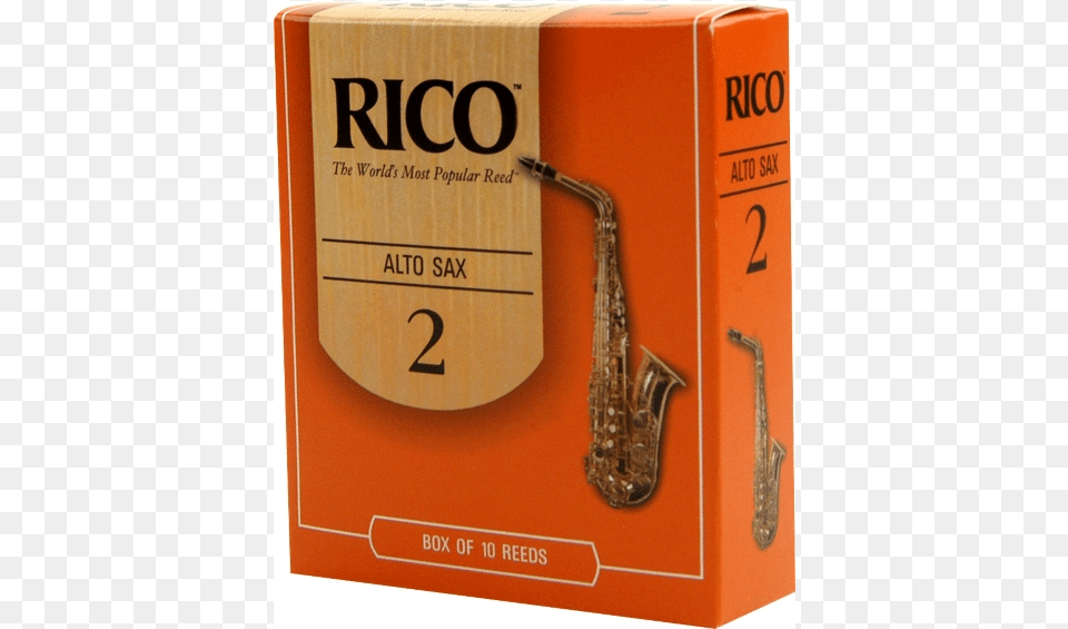 Rico 10 Pack Alto Saxophone Reeds Clarinet Reeds, Musical Instrument, Box Free Png Download