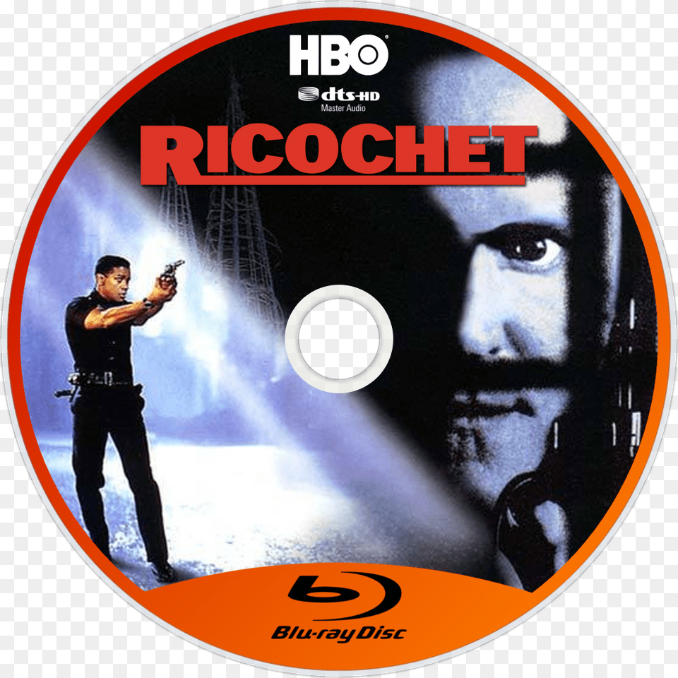 Ricochet 1991 Dvd Cover, Adult, Disk, Male, Man Png