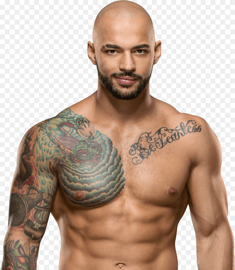 Ricochet Now Has A Wwe Ricochet Wwe, Person, Skin, Tattoo, Face Free Png