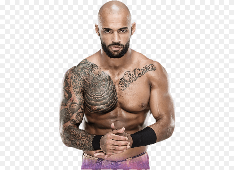 Ricochet Oneandonly Wwe Ricochet, Person, Skin, Tattoo, Arm Free Png Download