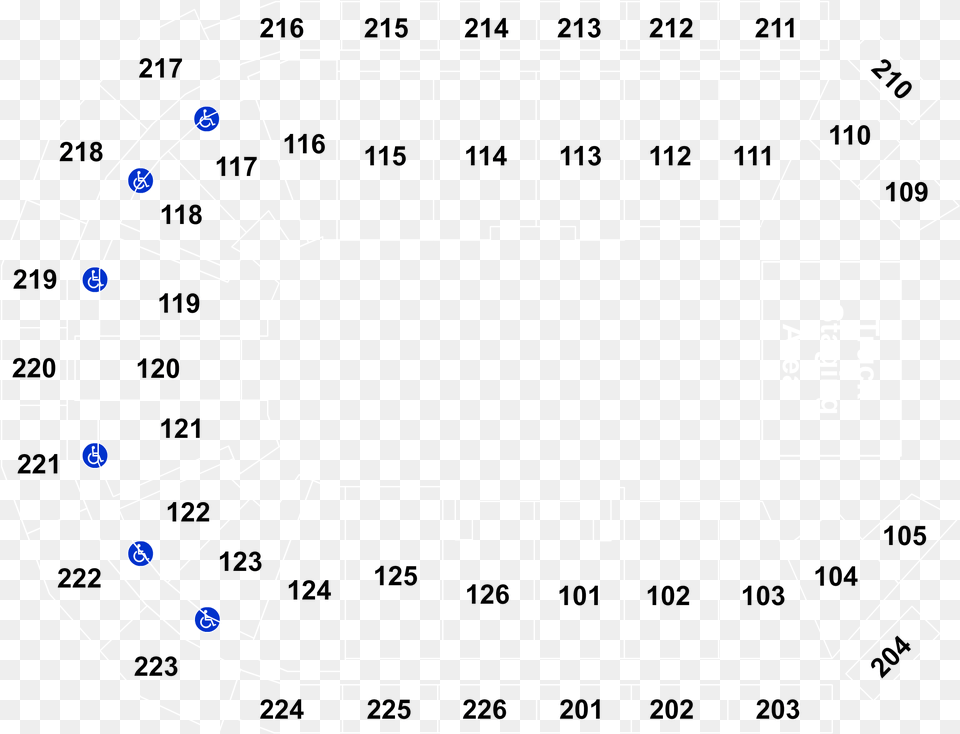 Ricoh Coliseum Seating Chart, Cad Diagram, Diagram, Scoreboard Free Png Download