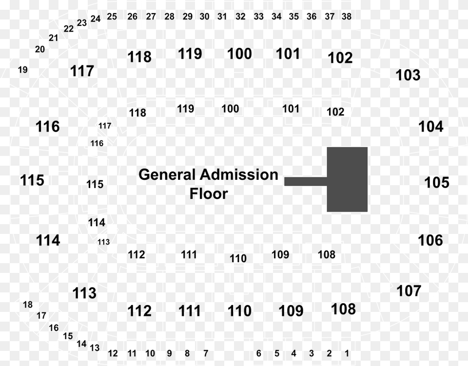 Ricoh Coliseum Seating Chart, Cad Diagram, Diagram Free Png
