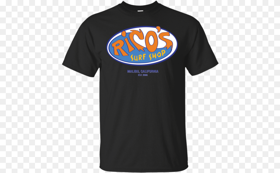 Ricos Surf Shop T Shirt Amp Hoodie, Clothing, T-shirt Png Image