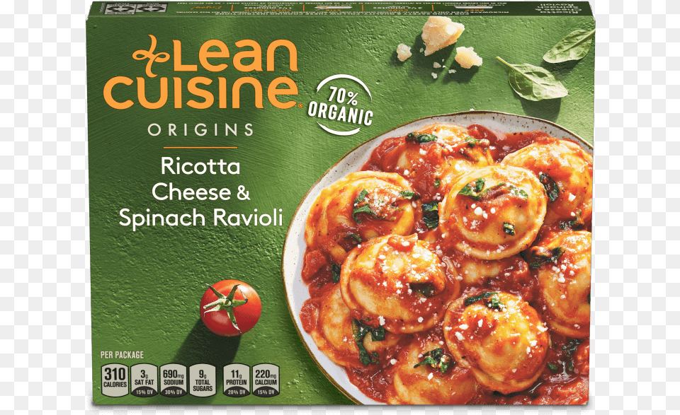 Ricotta Cheese Amp Spinach Ravioli Lean Cuisine Ricotta And Spinach Ravioli, Advertisement, Poster, Food, Pizza Png Image