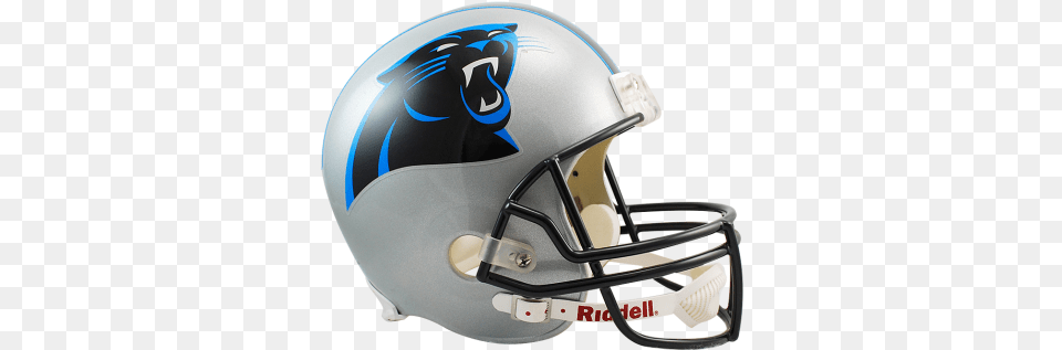 Riddell Deluxe Replica Helmet Cd Carolina Panthers Riddell Deluxe Replica Helmet, American Football, Football, Football Helmet, Sport Free Png