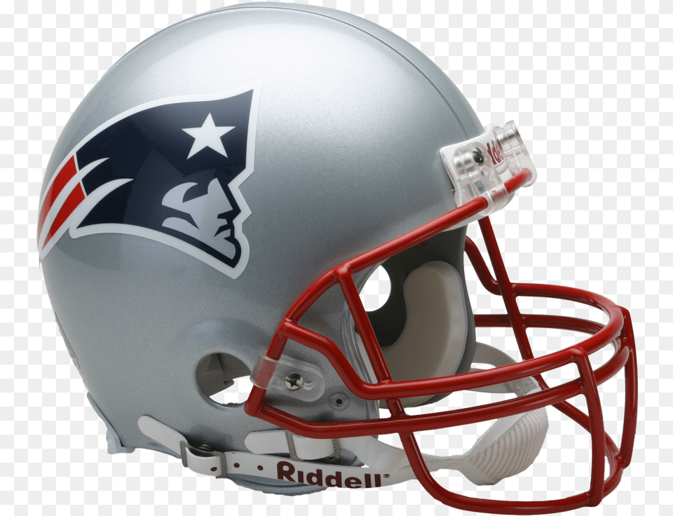 Riddell Deluxe Replica Helmet Patriots Helmet, American Football, Football, Football Helmet, Sport Png Image