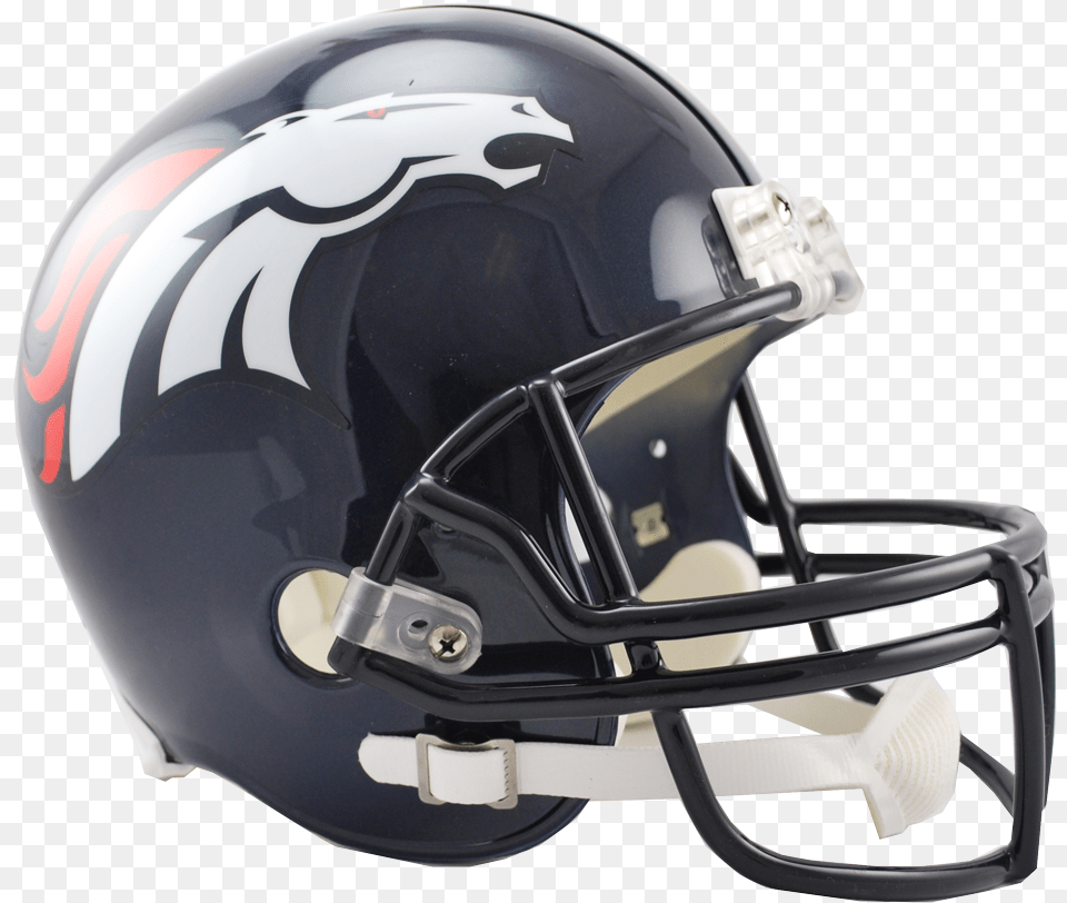 Riddell Denver Broncos Vsr4 Full Size Replica Football, American Football, Football Helmet, Helmet, Sport Free Png Download