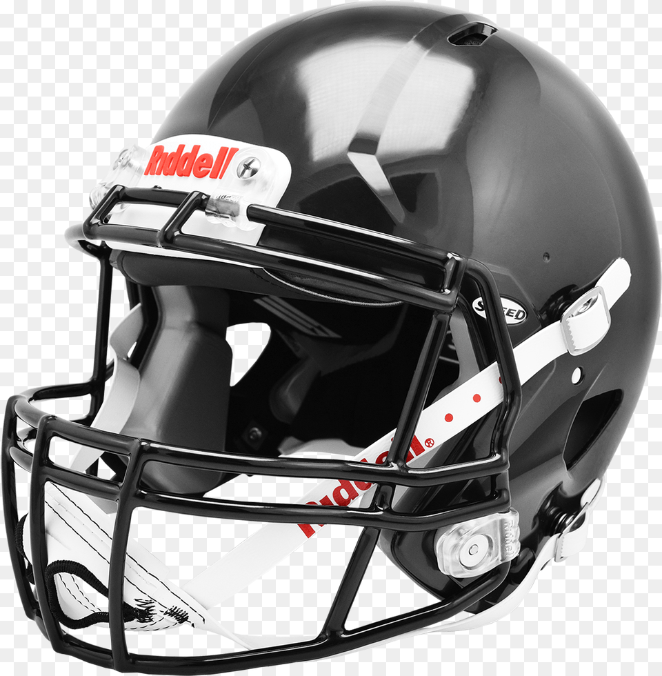 Riddell Youth Speed Icon Football Helmet Black Hibbett Revolution Helmets, American Football, Football Helmet, Person, Playing American Football Png Image