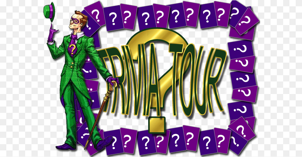 Riddle Me This, Purple, Adult, Male, Man Free Png Download