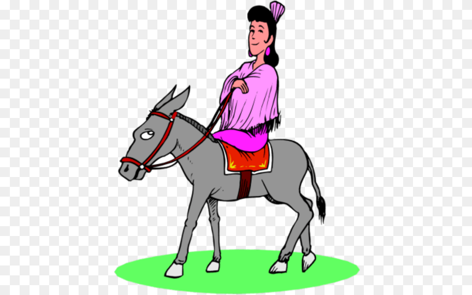 Ride Clipart Woman, Adult, Person, Mammal, Horse Free Png