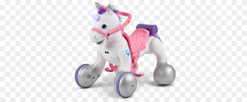Rideamals Josie Unicorn Unicorn Riding Toy, Nature, Outdoors, Snow, Snowman Free Png Download