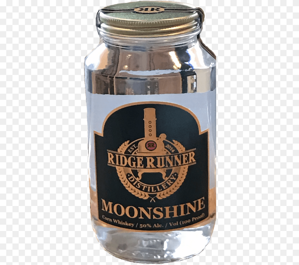 Ridge Runner Moonshine 750ml Water Bottle, Jar, Can, Tin Png Image
