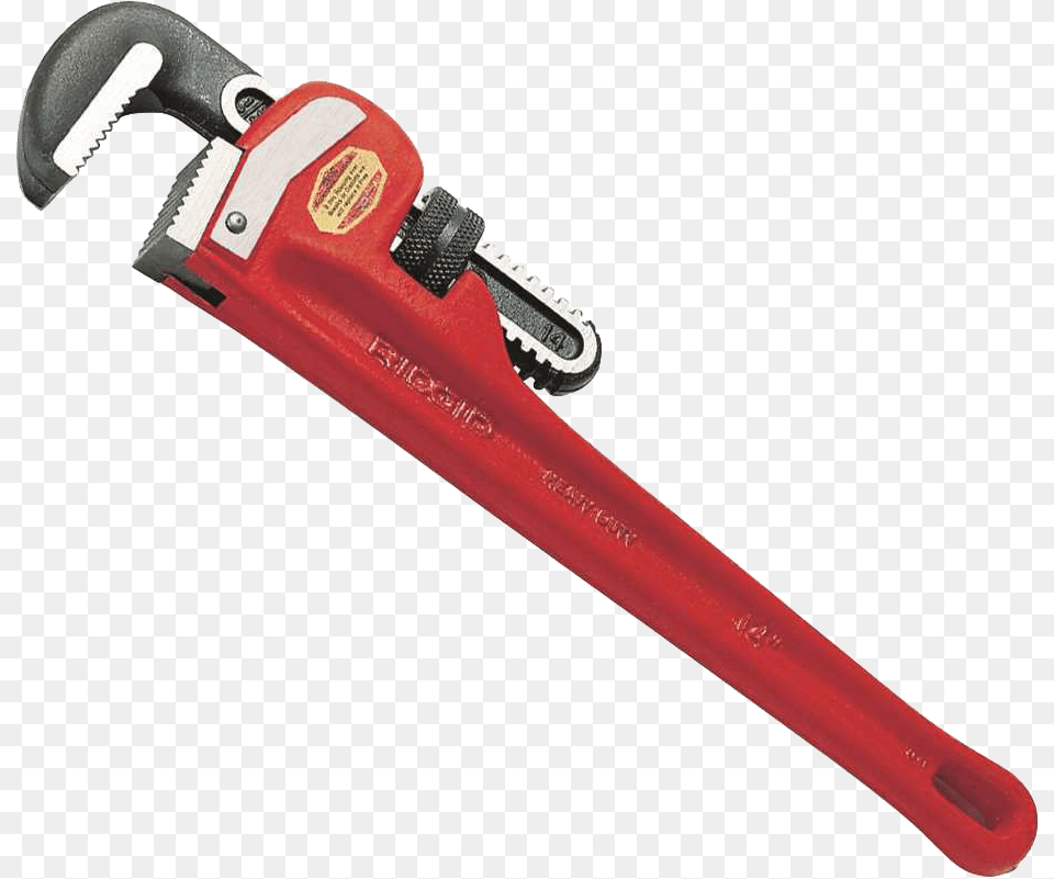 Ridgid Heavy Duty Pipe Wrench, Blade, Dagger, Knife, Weapon Free Png Download