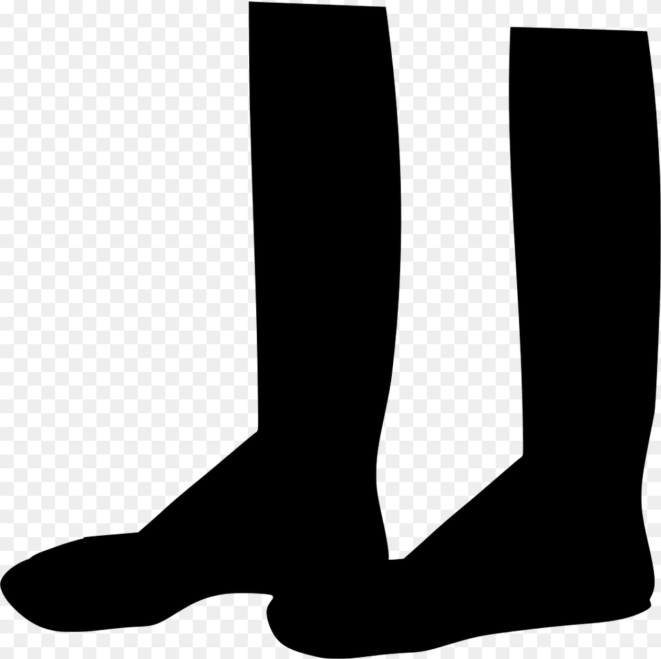 Riding Boot, Gray Png Image
