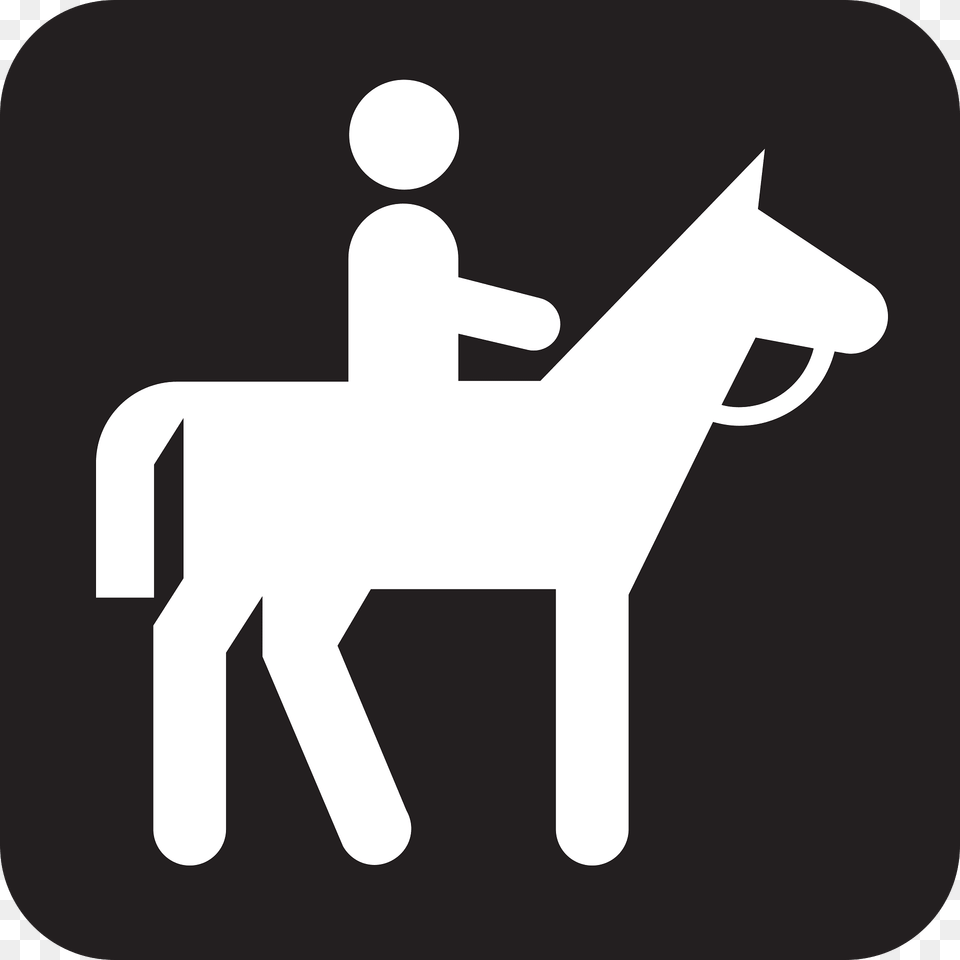 Riding Clipart, Stencil Free Transparent Png