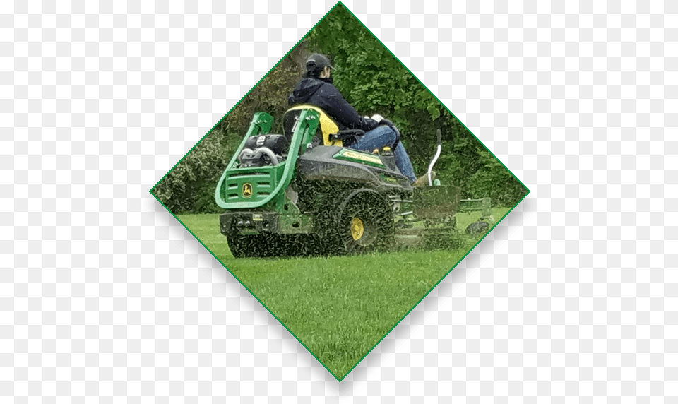 Riding Mower, Grass, Lawn, Plant, Person Free Png