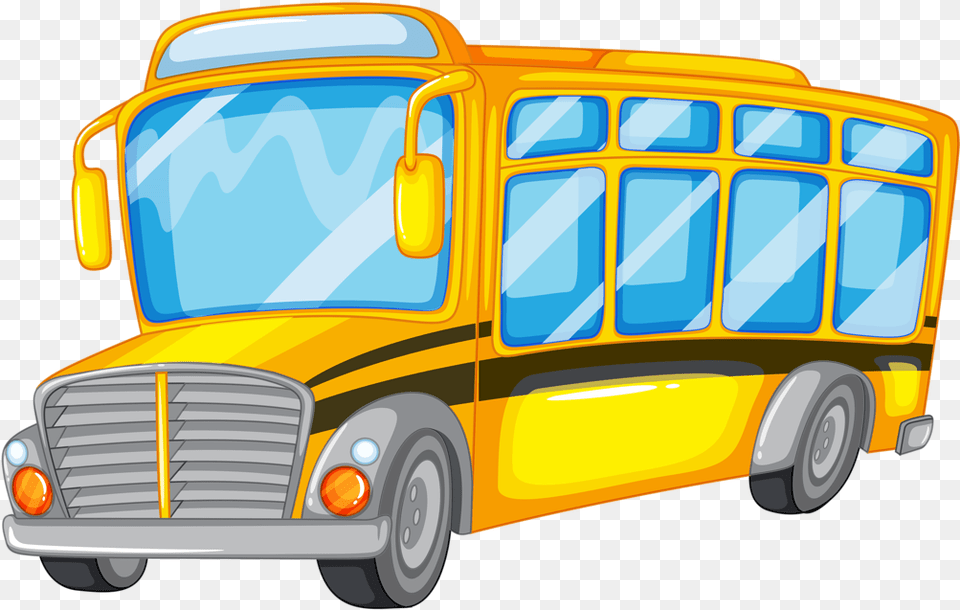 Riding The Bus Clip Art, Transportation, Vehicle, School Bus Free Transparent Png