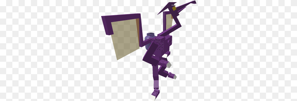 Ridley Roblox Cartoon, Purple Free Png