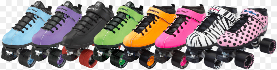 Riedell Dart Polka Dot Roller Skate, Clothing, Footwear, Shoe, Sneaker Png