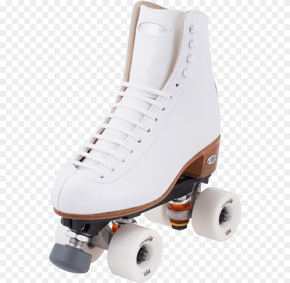 Riedell Epic Artistic Roller Skate Set All White Roller Skates, Clothing, Footwear, Shoe, Machine Free Transparent Png