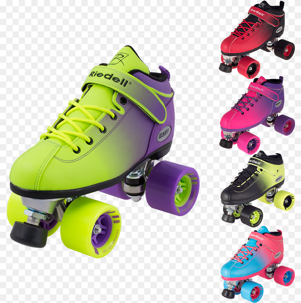 Riedell Skate Ombre, Machine, Wheel, Clothing, Footwear Png Image
