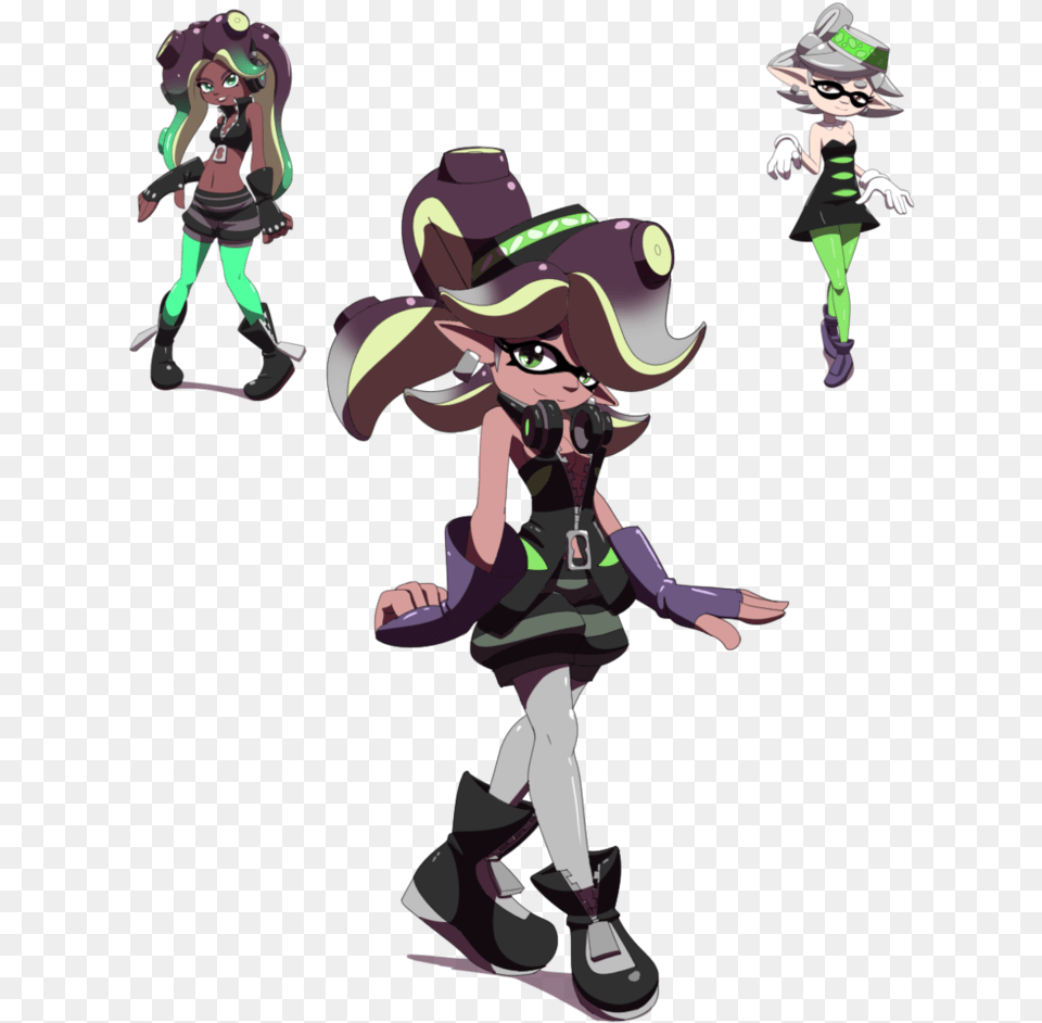 Riena By Kojiro Brushard We Have Created The Ultimate Splatoon 2 Fusion, Person, Book, Comics, Publication Free Png Download