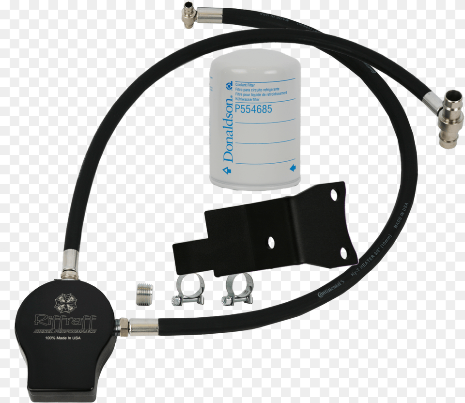 Riffraff Diesel Coolant Filtration System Filter Cable, Adapter, Electronics Png Image