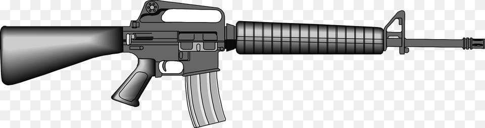 Rifle Clipart, Firearm, Gun, Weapon Png